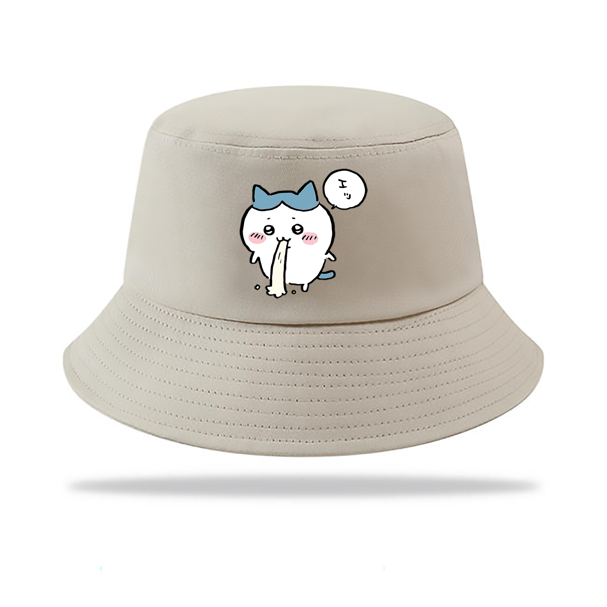 （画像用） ちいかわ ハチワレ Chii-kawa hachiware アウトドア日除けバケットハット